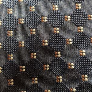D'este Necktie - Made in Italy with 100% Silk - Navy Blue - NWOT